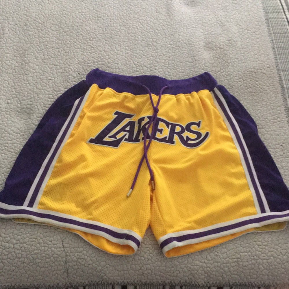 Just Don x LA Lakers Shorts